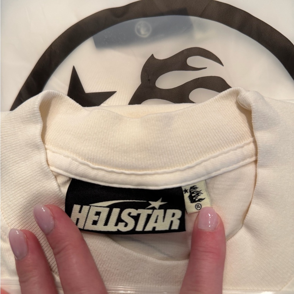 Hellstar Studios Basic T-Shirt 'White' NWT - image 3